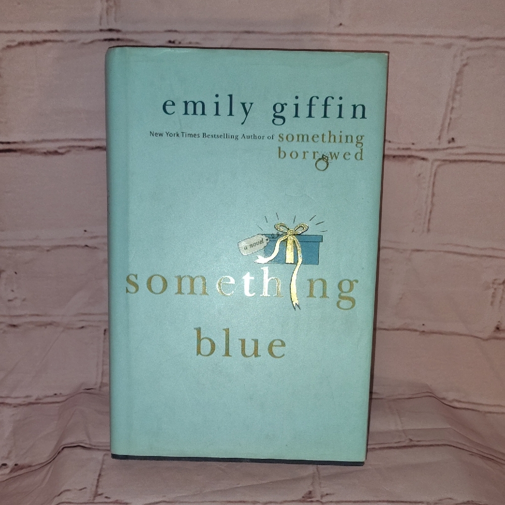 'Something Blue' Book - Blue Cover Hardback by Emily Giffin